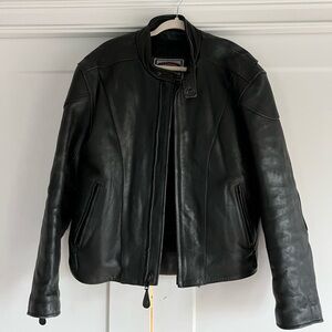 Real Leather Motorcycle Jacket